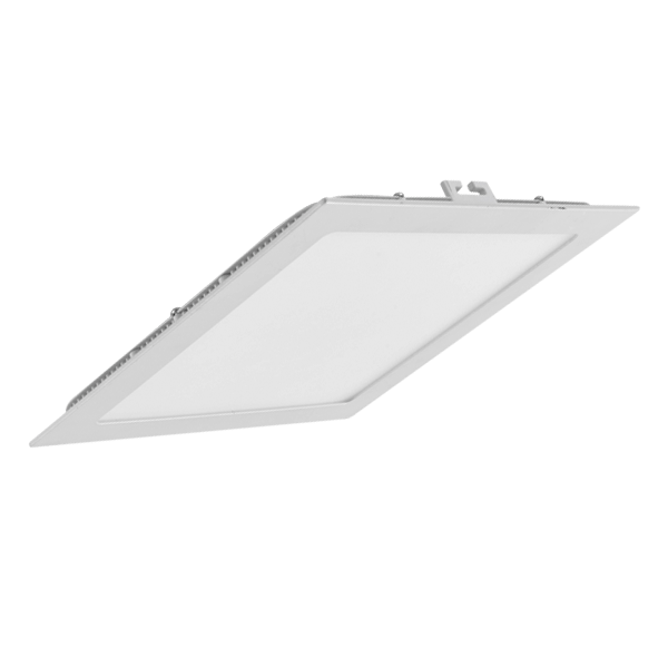 PANEL LED SLIM CUADRADO  12W 85-240V LUZ FRIA