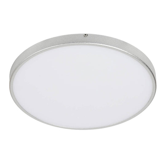 LÁMPARA LED DE SOBREPONER PARA INTERIORES DE TECHO IBIZA SATINADO 12W 100-240V 700LM 65K PTLLED-01RD/12W/65