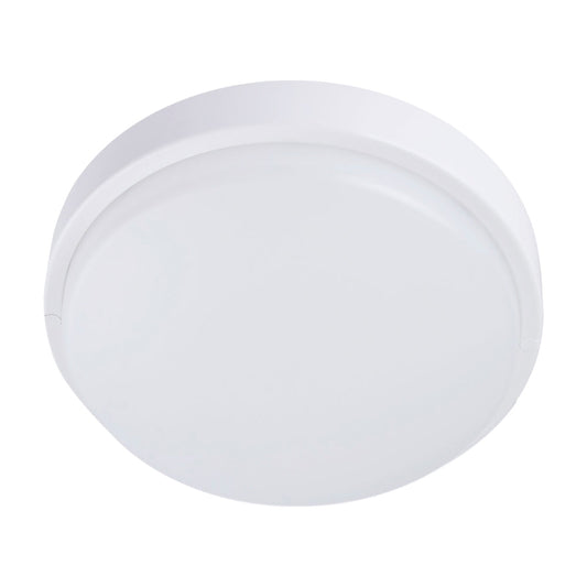 LÁMPARA LED DE SOBREPONER PARA INTERIORES/EXTERIORES DE TECHO LACERTA BLANCO 9W 100-240V 800LM 40K PTLLED-1110/40/B