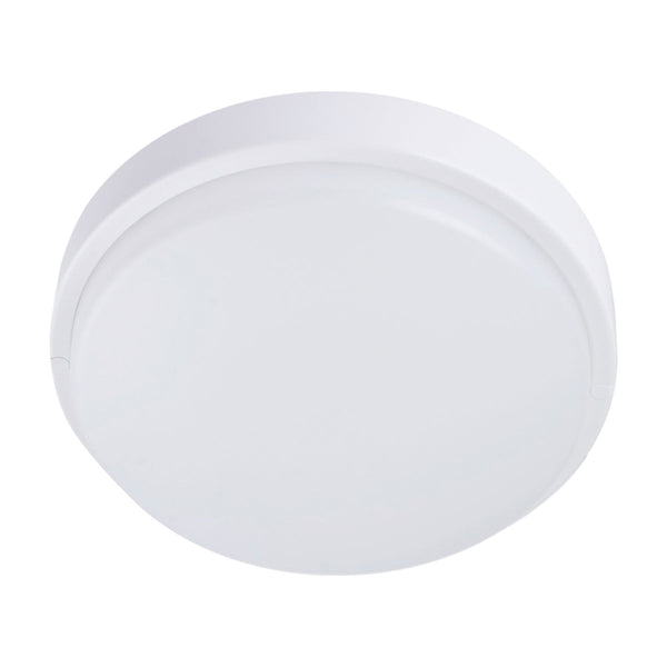 LÁMPARA LED DE SOBREPONER PARA INTERIORES/EXTERIORES DE TECHO LACERTA BLANCO 9W 100-240V 800LM 40K PTLLED-1110/40/B