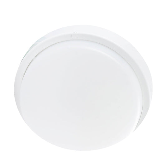 LÁMPARA LED DE SOBREPONER PARA INTERIORES/EXTERIORES DE TECHO LACERTA BLANCO 9W 100-240V 800LM 65K PTLLED-1110/65/B