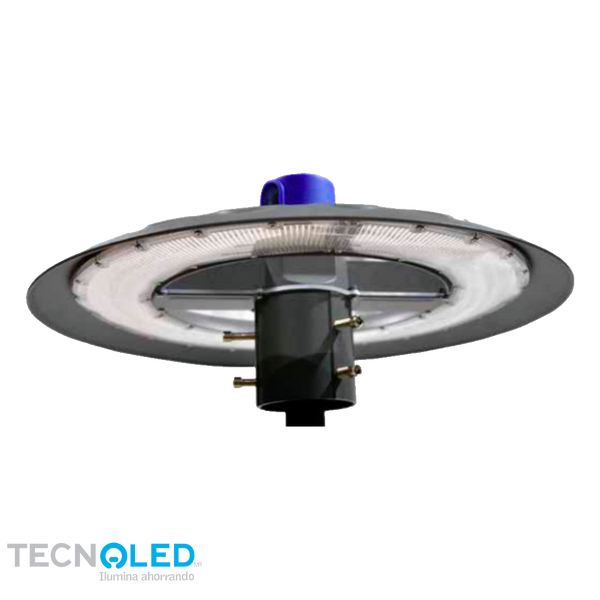 FAROL PUNTA DE POSTE TECNOLED PTW-100W DE 100W PARA POSTE DE 3"