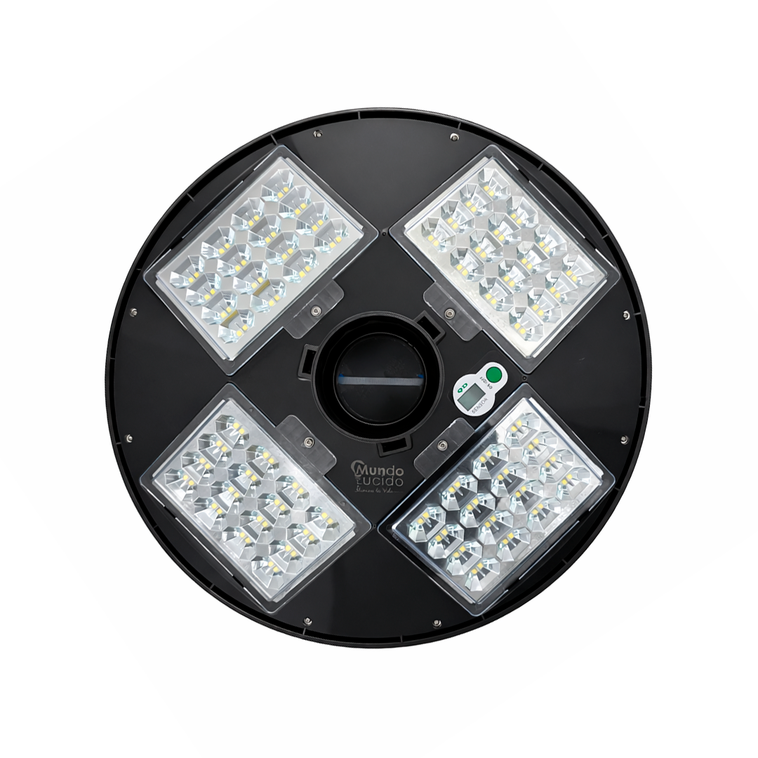 LAMPARA PUNTA DE POSTE 200W 65K LUZ FRÍA MUNDO LUCIDO PPS200