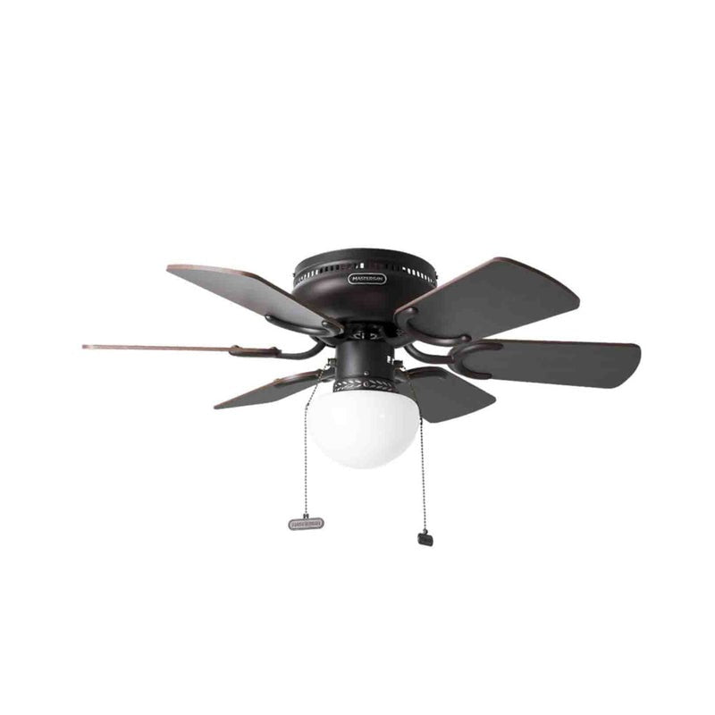 VENTILADOR CON ILUMINACIÓN 30" 50W CHOCOLATE MASTERFAN PETIT