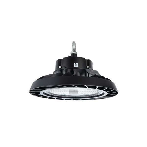 LÁMPARA UFO INDUSTRIAL 150W 31,500LM 55K LUZ FRÍA SUPRESOR DE PICOS 6KVA  100-277V BOOMER HS RS-210 HB010795 ATENUABLE 0-10v