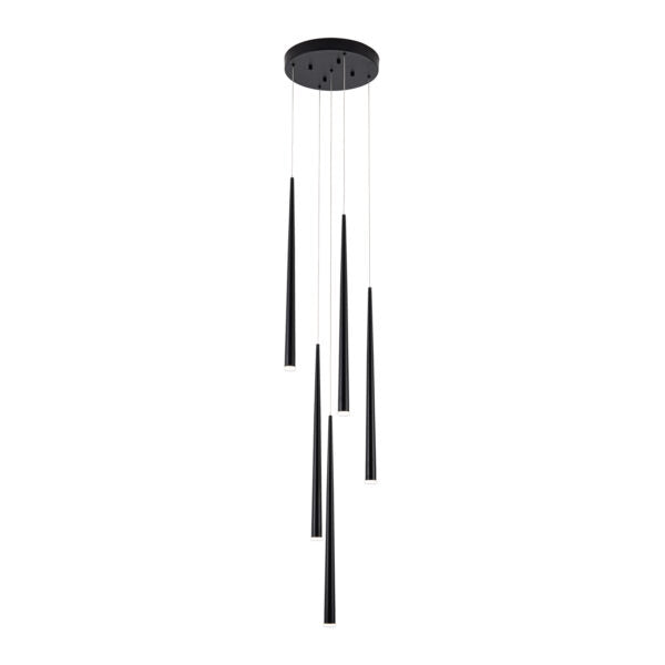 Candil Modena Negro 3m 36W 90-130V 2880LM 30K  Q91625-BK