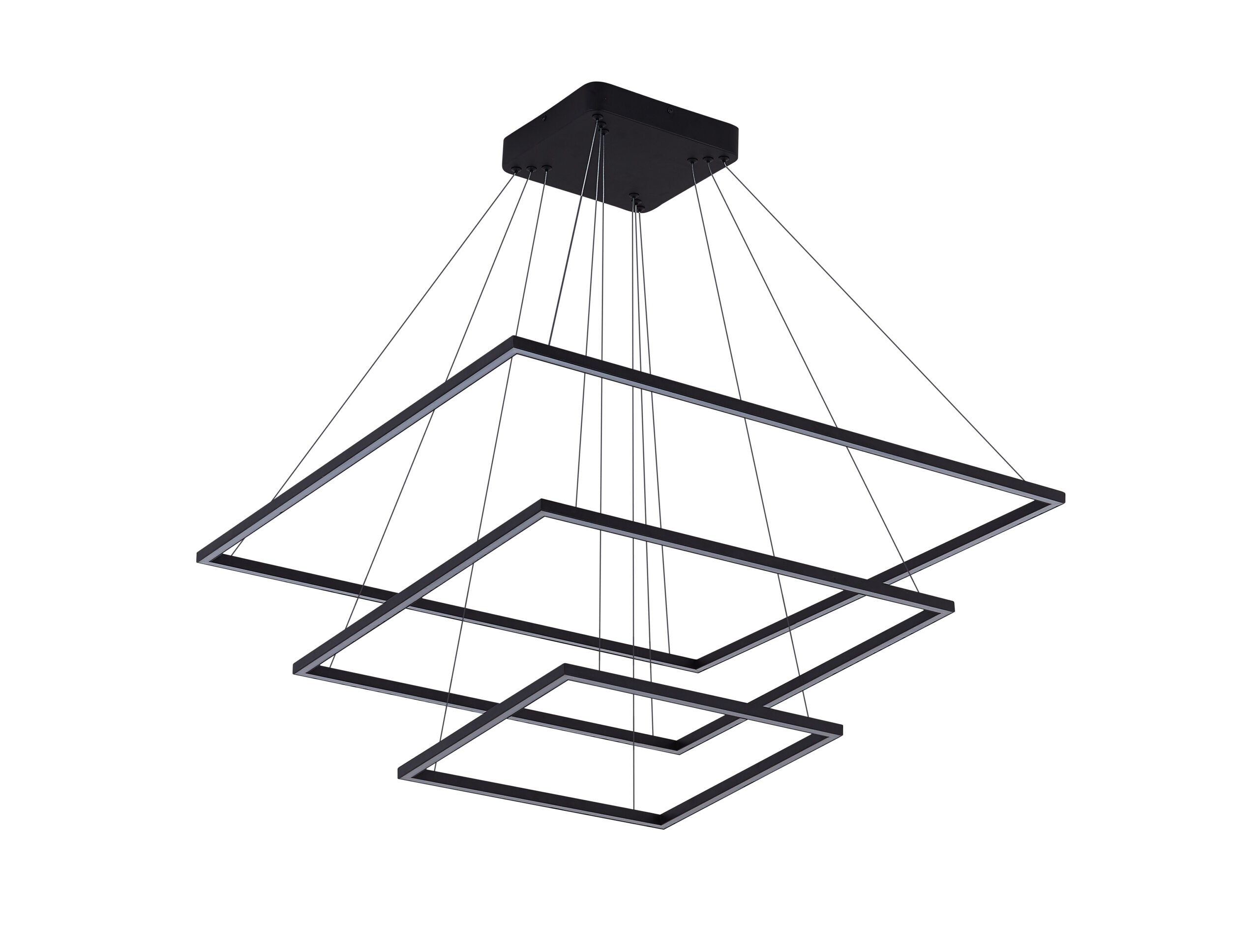 Candil Neo Negro 3m 119W 90-130V 9520LM 30K Q94688-BK