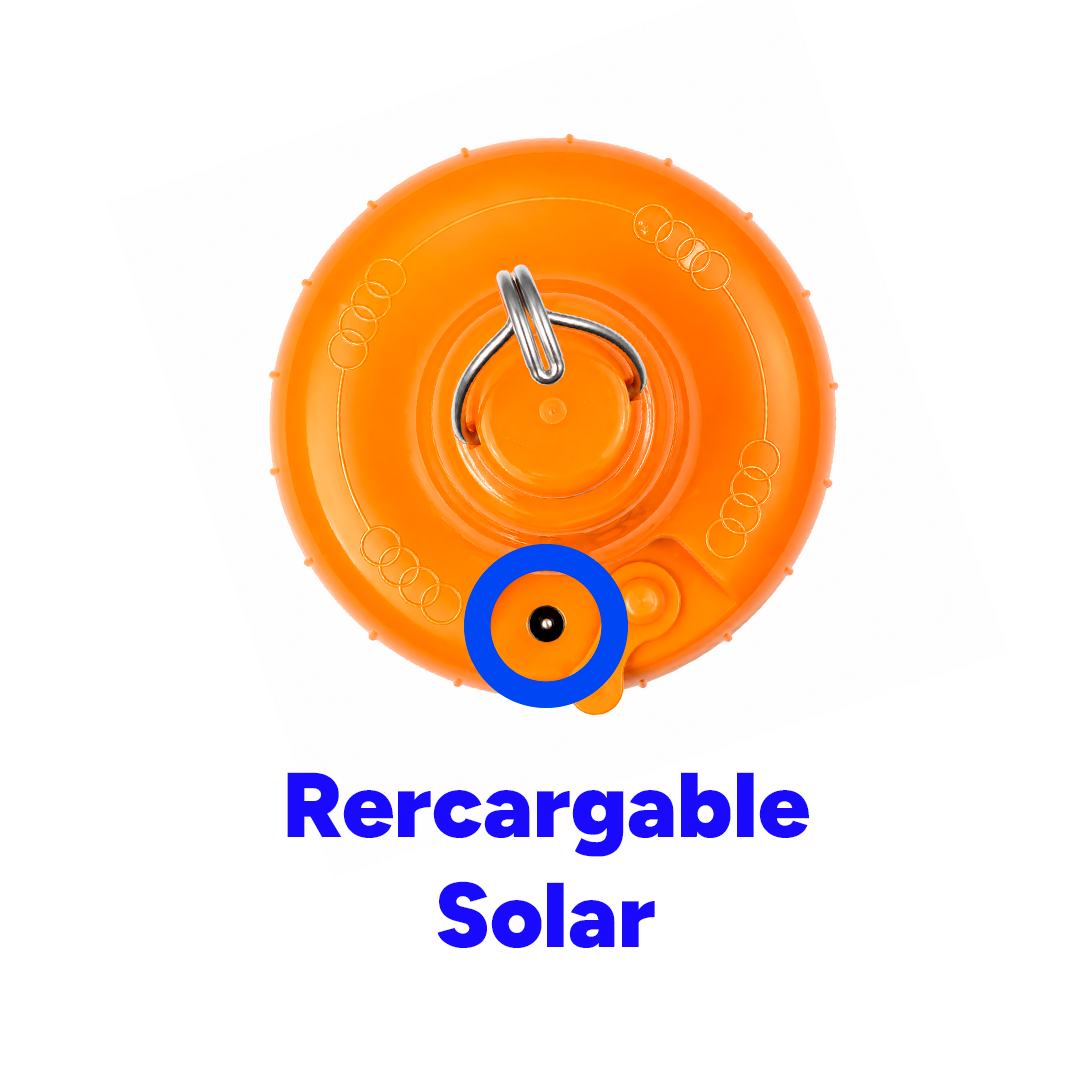 FOCO LED RECARGABLE SOLAR 36W 65K LUZ FRÍA MUNDO LUCIDO FS36W