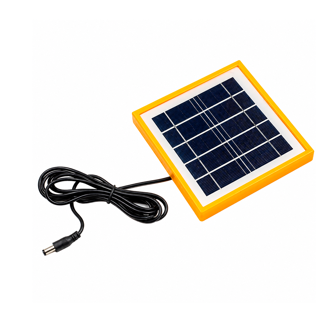 FOCO LED RECARGABLE SOLAR 36W 65K LUZ FRÍA MUNDO LUCIDO FS36W