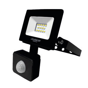 REFLECTOR TIPO RS 10W 100-240V 60K LUZ FRIA CON SENSOR