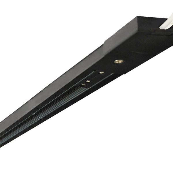 RIEL 3 HILOS ALUMINIO 1M NEGRO PHILCO 51826