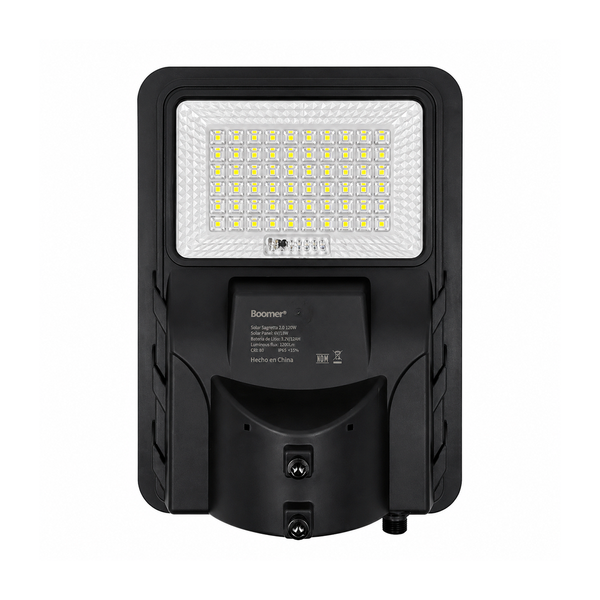 SUBURBANA STREET LIGHT SOLAR 120W 65K LUZ FRÍA BOOMER SS2202DF