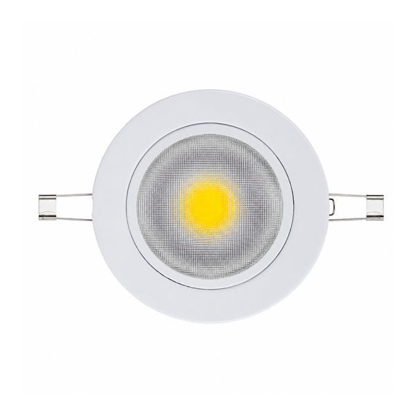 SPOT EMPOTRADO LED 5W 30K LUZ CÁLIDA GEOPOWER LE-06B-C
