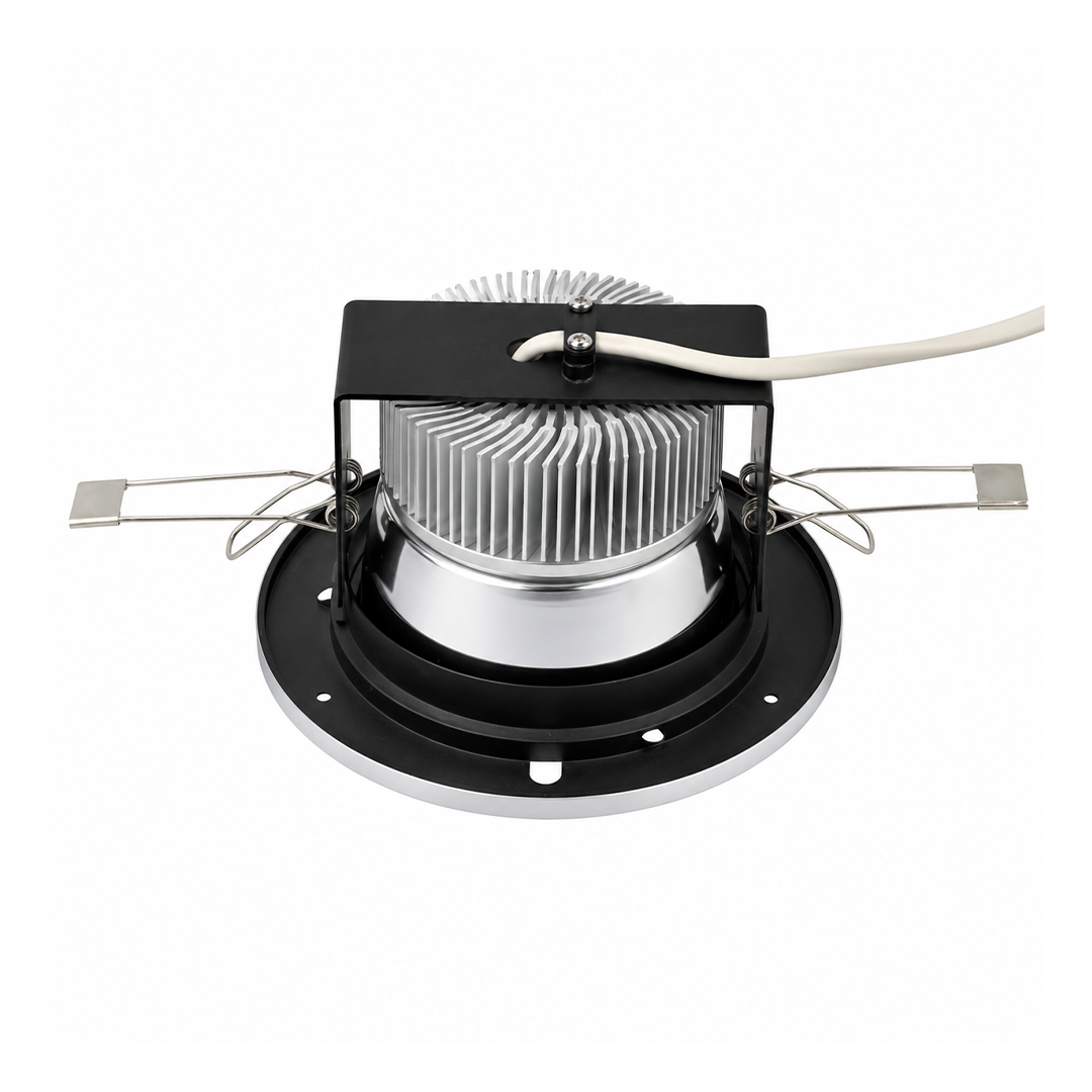 SPOT EMPOTRADO LED 5W 30K LUZ CÁLIDA GEOPOWER LE-06B-C