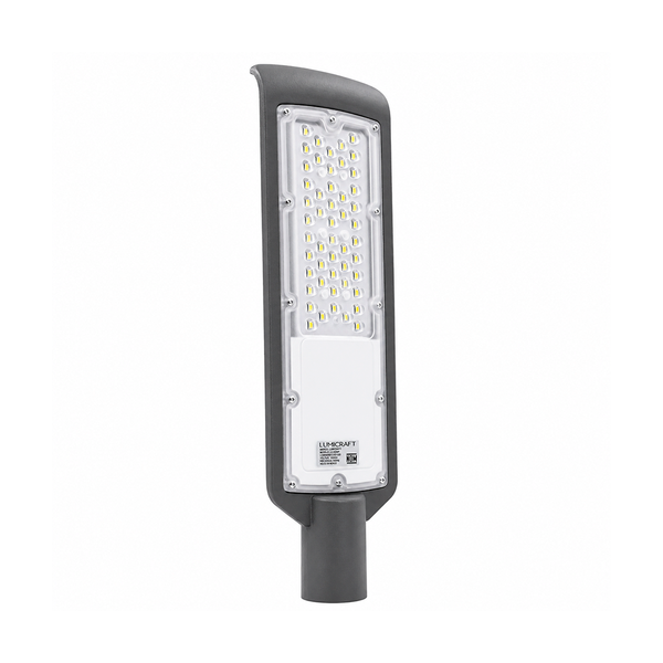 SUBURBANA STREET LIGHT CON FOTOCELDA 50W 5,000LM 65K LUZ FRÍA LUMICRAFT LDKM50W-FT