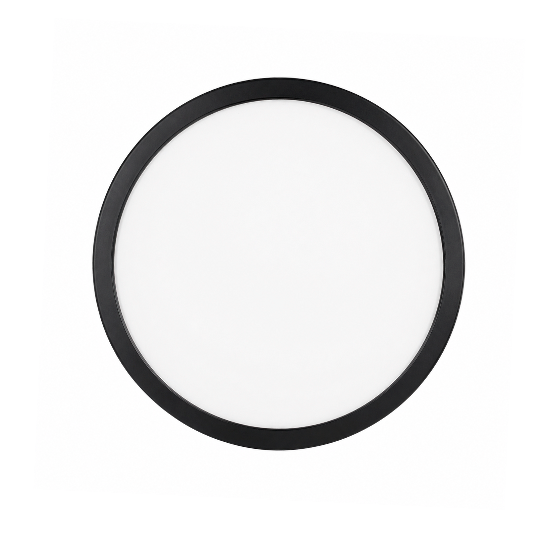 Panel Led Slim Negro Ajustable Luz Fría 15W 100-265V 1350LM 65K PLAJ15W-NG