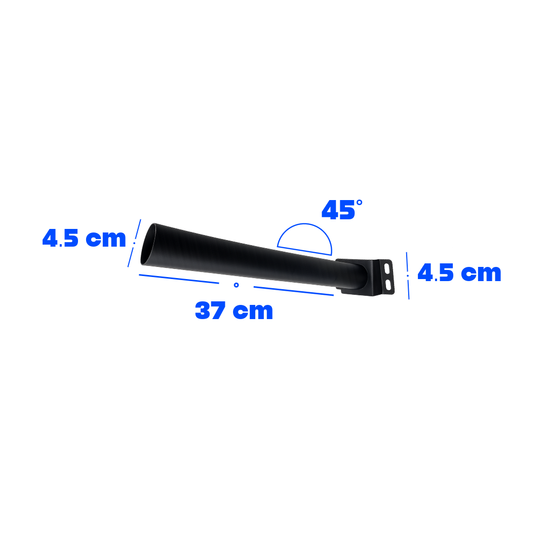 BRAZO PARA SUBURBANA  INCLUYE TORNILLOS PARA SUJETAR A MURO O POSTE