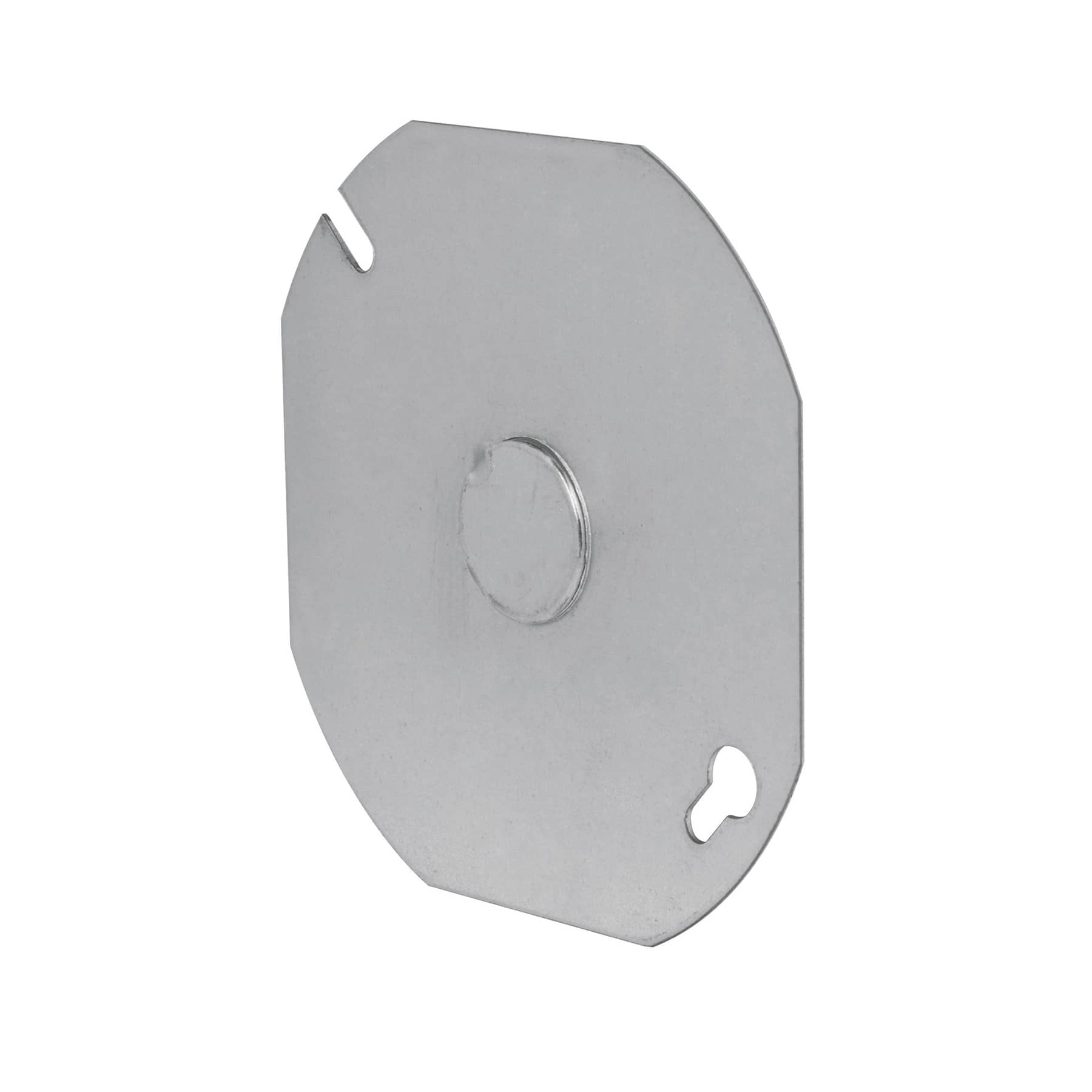 TAPA DE ACERO PARA CAJA OCTAGONAL 4X4  TACH-4X4O Mca. Volteck 46331