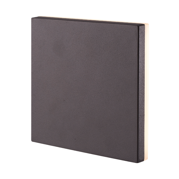 LÁMPARA MURO LED CUADRADO IP65 7W 30K LUZ CÁLIDA TISHMAN ECLIPSE TL1360