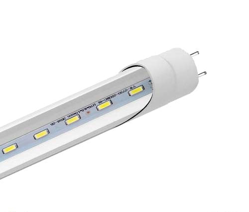 Tubo T8 60cms 65K 9w TRANSPARENTE Un solo lado ( ACRILICO )
