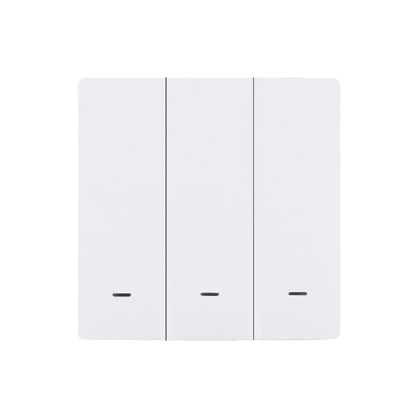 APAGADOR SMART CON 3 INTERRUPTORES DE SOBREPONER PARA INTERIORES 0.6W 3V TSWI3VCDBTCW