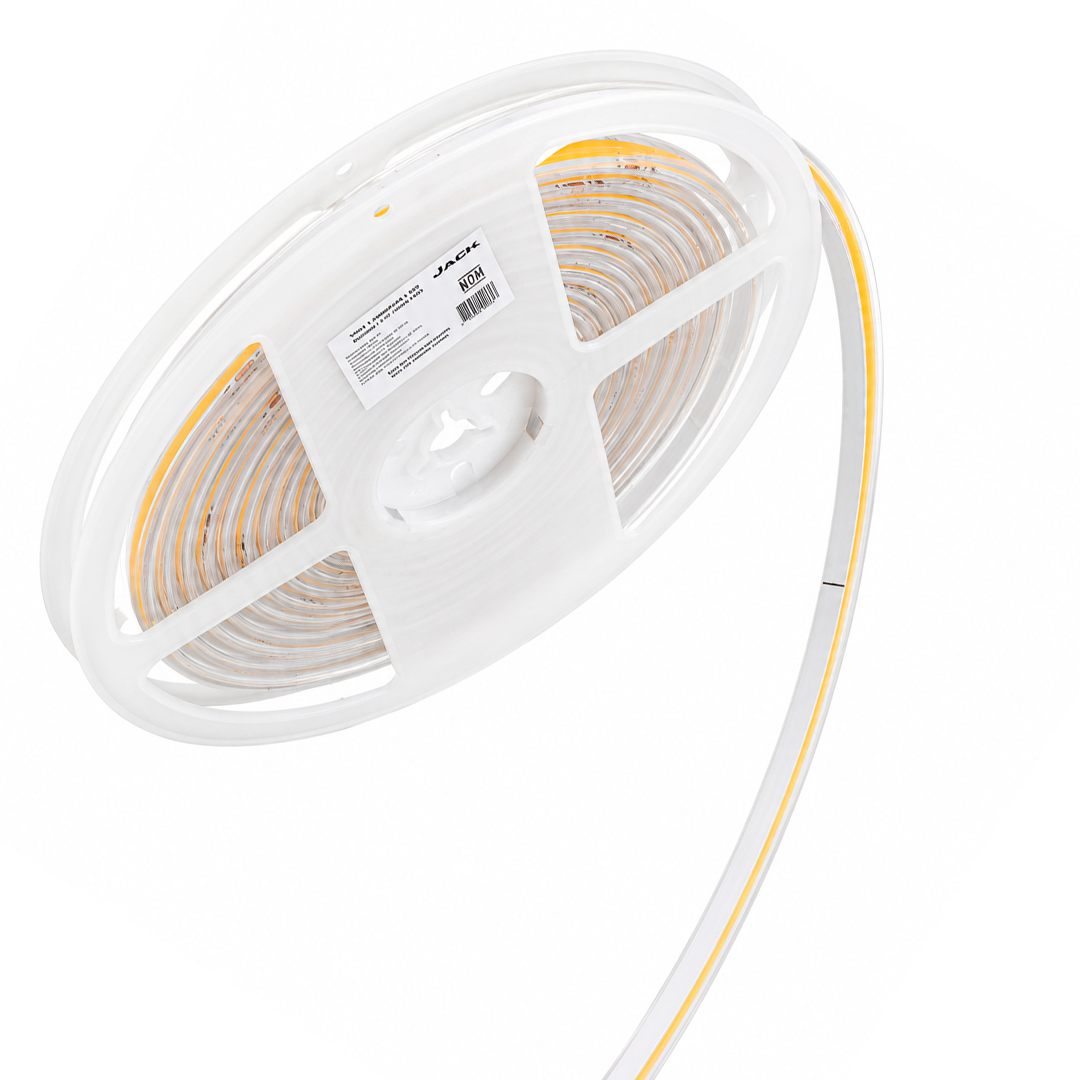 TIRA LED COB EXTERIOR 5MTS ATENUABLE IP65 127V 45W 65K LUZ FRÍA JACH ST5-COB65EXT