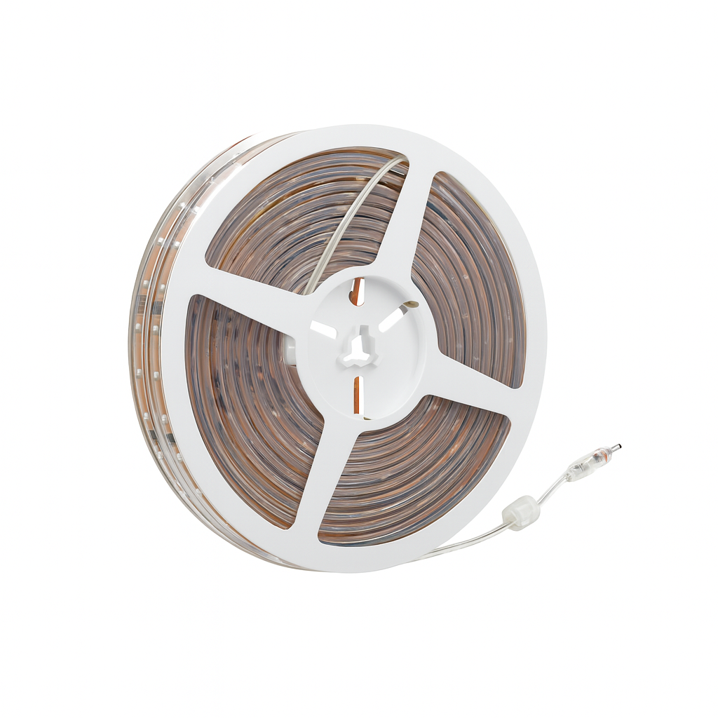TIRA LED  EXTERIOR 5M 12V 35W 30K LUZ CÁLIDA GEOPOWER TLEDC/EXT