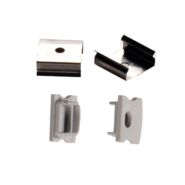 KIT MONTAJE PARA PERFIL WPE-101 INCLUYE 2 TAPAS Y 2 CLIPS WINLED WPE-001