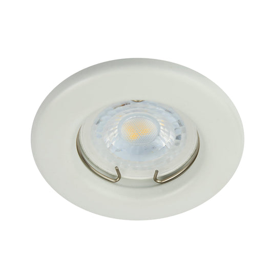 LUMINARIO EMPOTRADO LED BLANCO DE TECHO ALEZIO 6W 100-240V GX5.3 YD-220/B