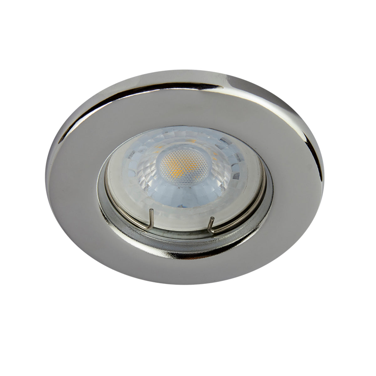 LUMINARIO EMPOTRADO LED CROMADO DE TECHO ALEZIO 6W 100-240 GX5.3 YD-220/CR