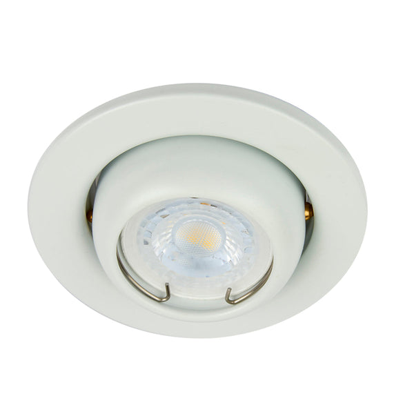 EMPOTRADO PARA INTERIOR DE TECHO BLANCO ACARI 6W 100-240V GX5.3 YD-345/B