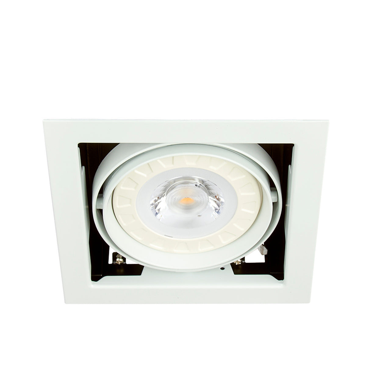 SPOT EMPOTRABLE DE TECHO DIRIGIBLE PARA INTERIOR LED 100-240/12V G53 YD-500-1/B