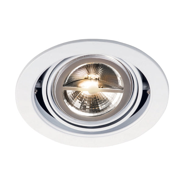 EMPOTRADO BASE AR11 1X50W BLANCO