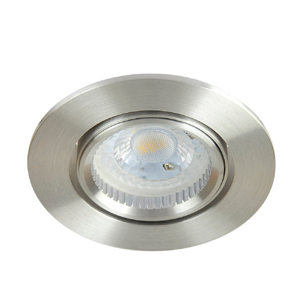 SPOT EMPOTRABLE FIJO DE TECHO PARA INTERIOR LED 100-240/12VGX5.3 YD-610/AL