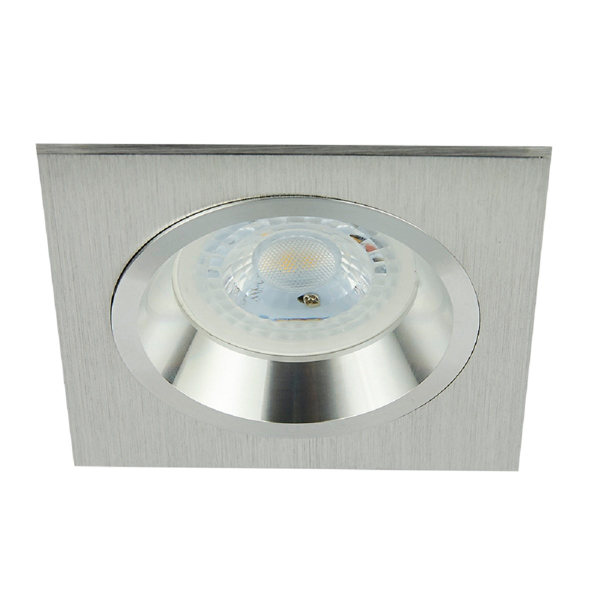 SPOT EMPOTRABLE FIJO DE TECHO PARA INTERIOR LED 100-240/12V GX5.3 YD-620/AL