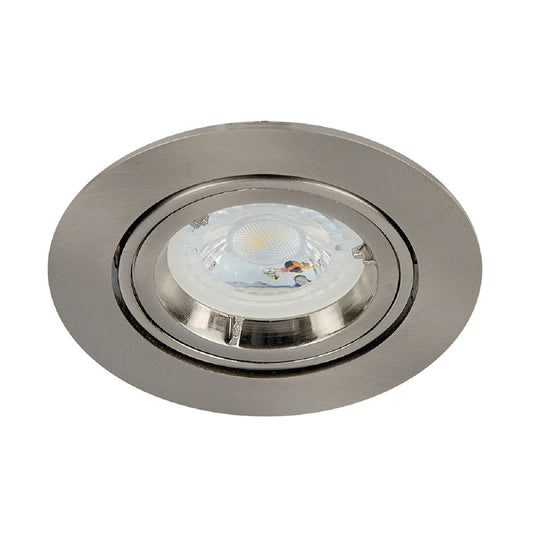 EMPOTRADO PARA INTERIOR DE TECHO SATINADO AGRA 6W 100-240V GX5.3 YD-905/S