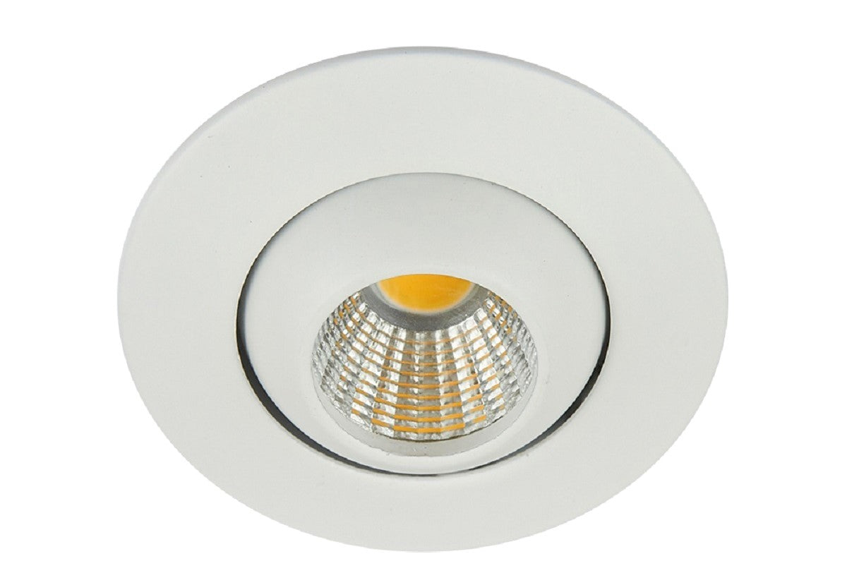 EMPOTRADO LED PARA INTERIORES DE TECHO BLANCO ABEBA 4W 100-240V 200LM 30K YDCLED-300/B