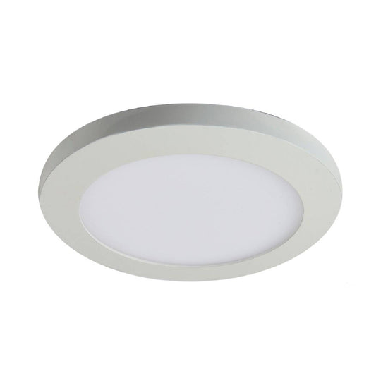 LUMINARIO EMPOTRADO LED DE TECHO PARA INTERIORES MUNICH BLANCO 9W 100-240V 40K 500LM YDLED-15RD/9W/40B