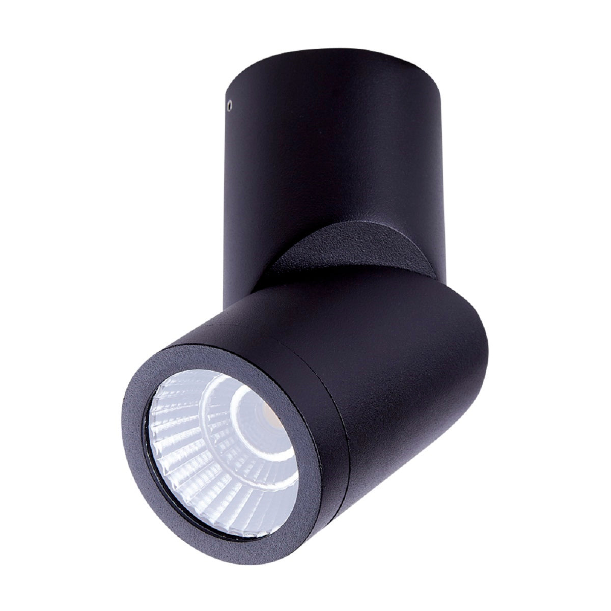 SPOT LED SOBREPONER PARA INTERIORES DE TECHO NEGRO POLLUX 6.5W 100-240V 570LM 30K YSNLED-007/30/N