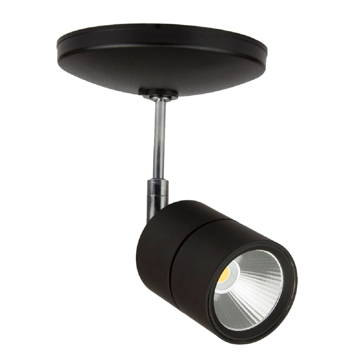 SPOT LED DE SOBREPONER PARA INTERIORES DE TECHO CAELUM NEGRO 12W 100-240V 800LM 30K YSNLED-368/N