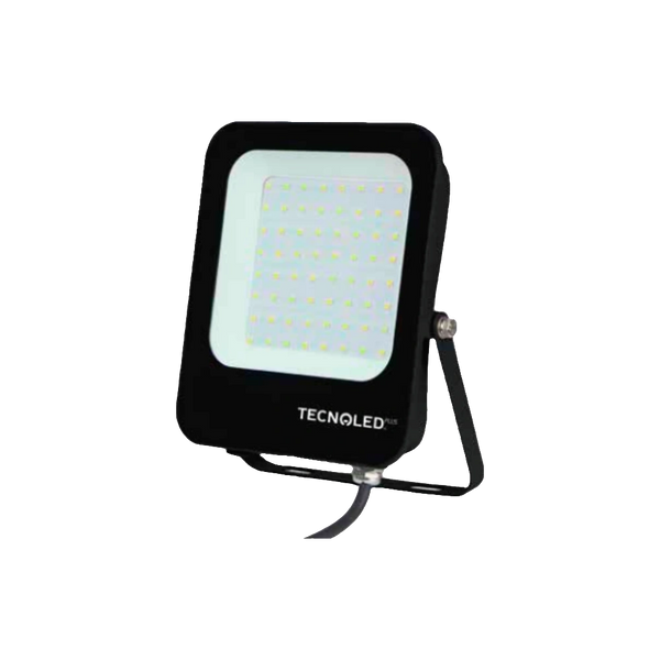 REFLECTOR ALTA POTENCIA 50W 6,000LM IP66 65K LUZ FRÍA TECNOLED RZNK-50W-BB