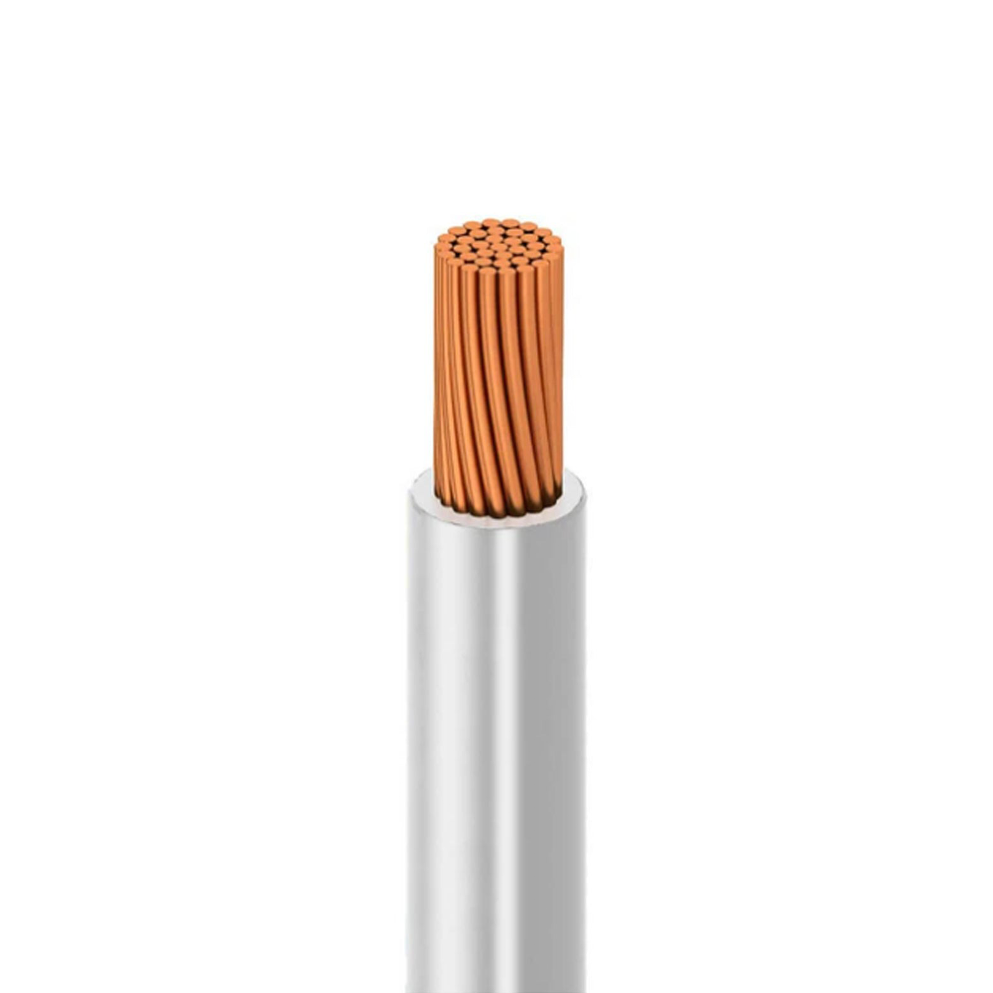 METRO  CABLE THW CDC 1X14 BLANCO THWCD0114B