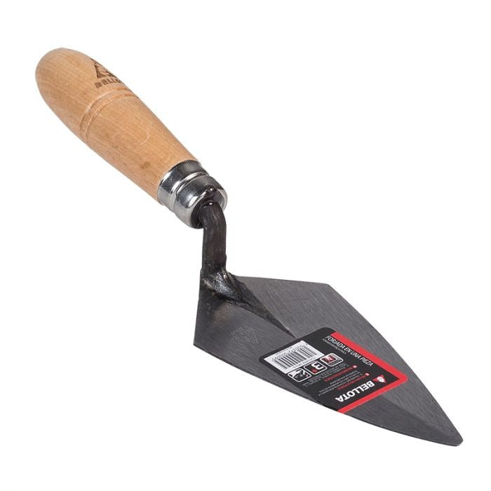 CUCHARA ALBAÑIL 6" MANGO MADERA BELLOTA 5852-6