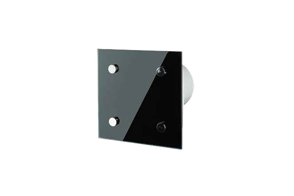 EXTRACTOR DE AIRE 4PG CRISTAL NEGRO
