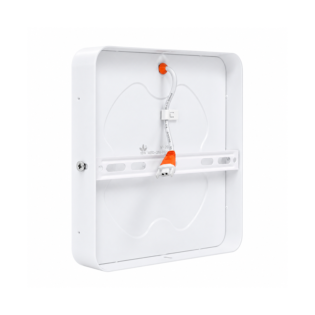 PANEL LED SOBREPONER CUADRADO 19CM 18W 1350LM 65K LUZ FRÍA ILV MPD-018-01-FC