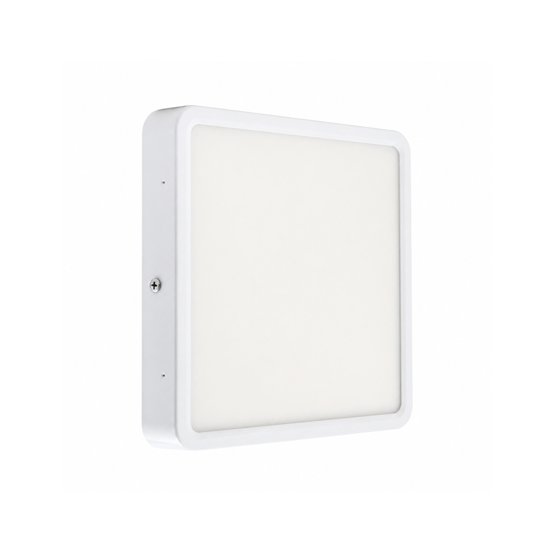 PANEL LED SOBREPONER CUADRADO 19CM 18W 1350LM 30K LUZ CÁLIDA ILV MPD-018-02FC