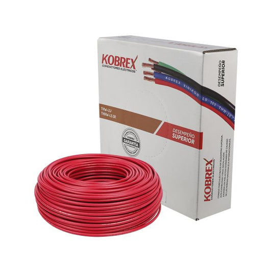 CABLE THW CAL 14 ROJO AMU CAJA COMPLETA