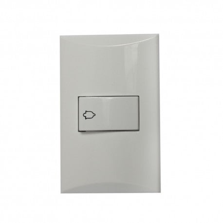 PLACA ARMADA TIMBRE BLANCO (SIMON)