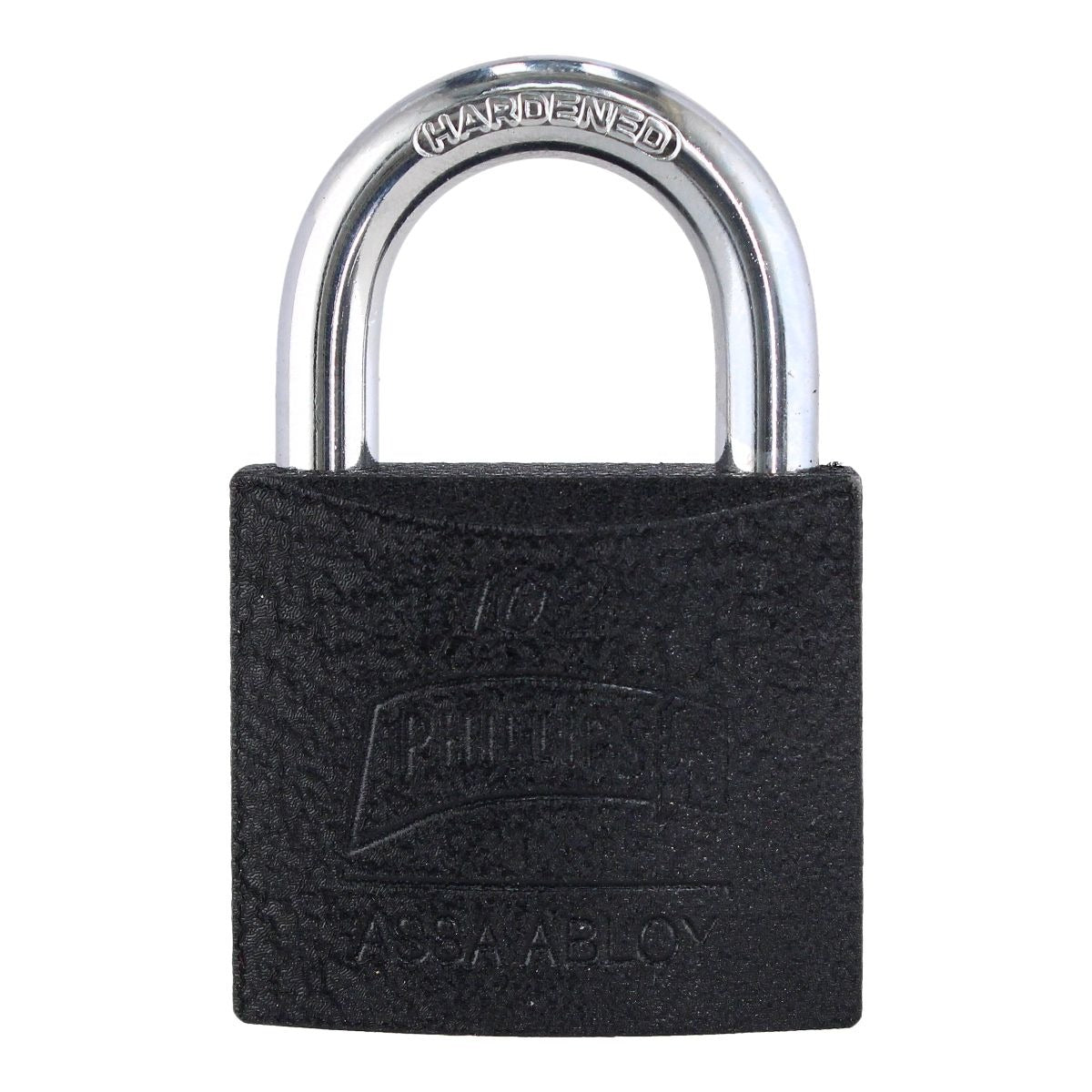 CANDADO NEGRO HIERRO PHILLIPS 100 GC NER BP MX7173