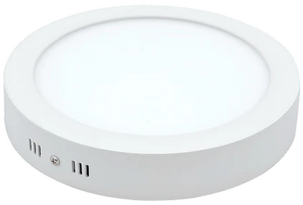 PANEL REDONDO FAT 24W LUZ CALIDA SOBREPONER